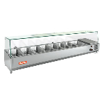 Витрина холодильная настольная HICOLD VRTG 1835 1/3 к PZ3
