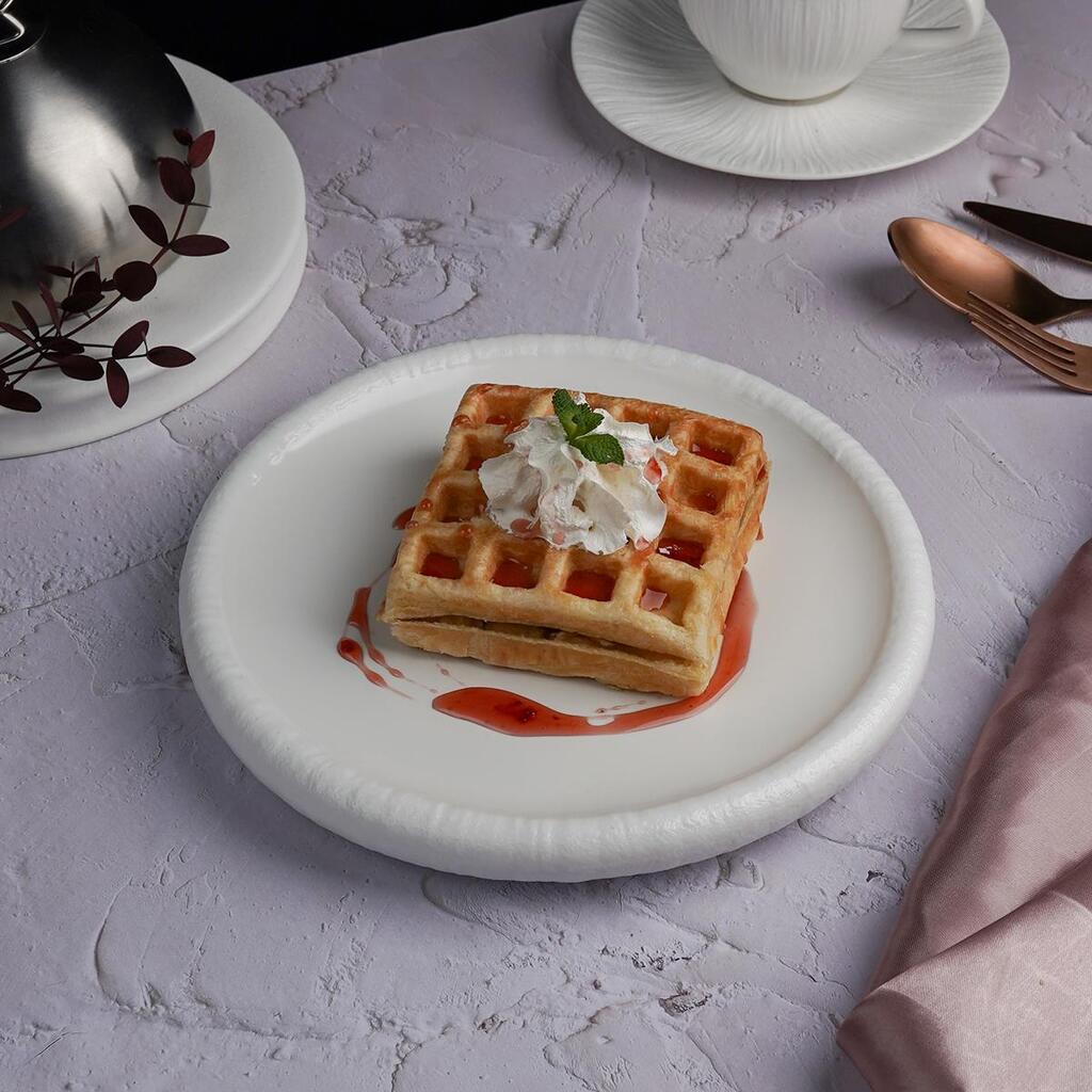 Блюдо White Moon d 226 мм h30 мм круглое P.L. Proff Cuisine ZA0509-9-ME