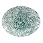 Блюдо овальное без борта Studio Prints Raku 270х229мм Jade Green Churchill RKJGOP581