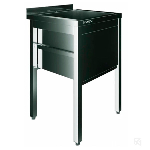 Ванна моечная односекционная с бортом Restoinox ВМС-1/6-Б