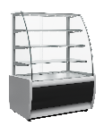 Витрина холодильная Полюс K70 VH 1,3-1 LIGHT Chocolate 0011-9005 (ВХСв-1,3д Carboma ТЕХНО для шоколада)