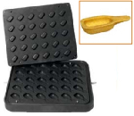 Форма для 30 тарталеток в виде ложек для тарталетницы Kocateq DH Tartmatic Plate 28