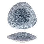 Салатник треугольный мелкий Studio Prints Raku 278х198мм Topaz Blue Churchill RKTBTB271