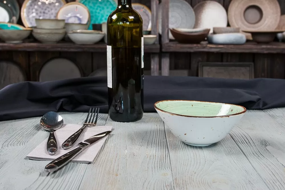 Салатник Fusion Blue Lake 400 мл, 155*125*60 мм, P.L. Proff Cuisine