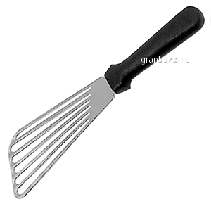 Лопатка перфорированная; сталь нерж.; L=17см; металлич.,черный MATFER 72045