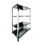 Стеллаж перфорированный Restoinox СТПП-6/4