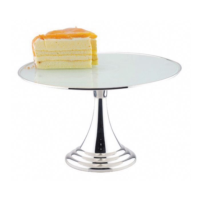 Подставка для торта на ножке d 300 мм, h 170 мм, нержавейка, P.L. Proff Cuisine - REG C3291