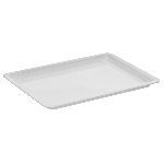Поднос для подачи 260*200 мм. поликарбонат, белый б/крышки Gastroplast /1/24/