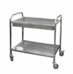 Тележка для сбора посуды металлическая, 2 яруса, 800*450*900 мм, P.L. Proff Cuisine