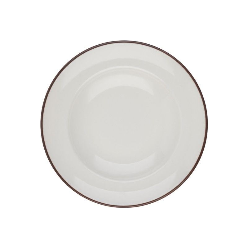 Тарелка глубокая Modest Brown 250 мм 420 мл ID Fine [12]