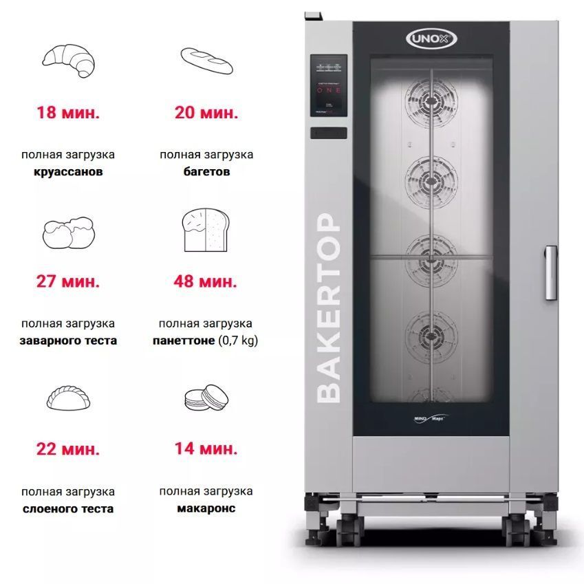 Конвекционная печь Bakertop Mind Maps Unox XEBL-16EU-E1RS