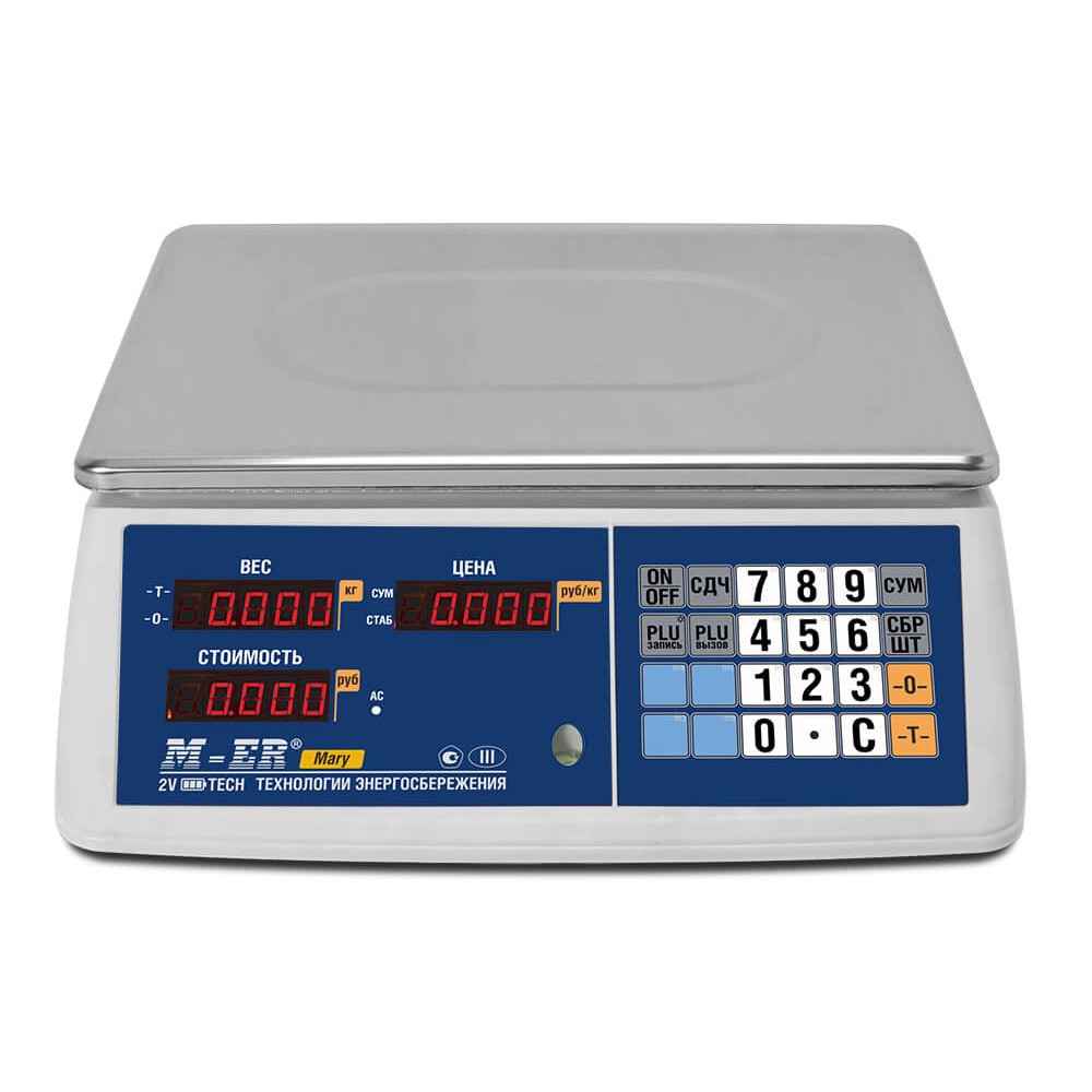 Торговые настольные весы M-ER 223 AC-32.5 