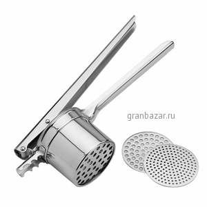 Пресс д/картофеля; сталь нерж.; D=9,H=11,L=33см; металлич. Paderno 42566-03