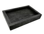 Ящик д/подачи прямоуг.с бортом дуб; H=5,L=30,B=20см; черный PPwood PP400-8