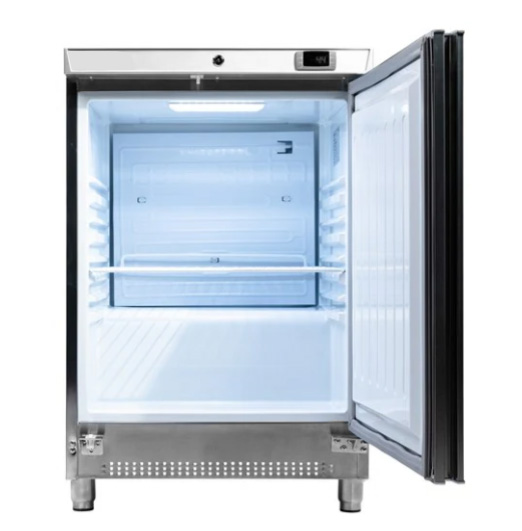 Шкаф холодильный объемом 115 л из нержавеющей стали Koreco HR/200SS