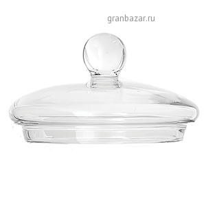 Крышка д/чайника «Мико» D нижн=7см; стекло; H=5см; прозр. Trendglas 400408