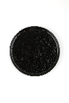 Тарелка с бортом BLACK MOSS фарфор, d 180 мм, h 15 мм, черный Porland 18CP18 BLACK MOSS
