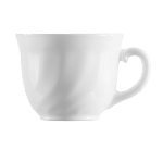 Чашка чайная «Трианон» стекло; 220мл; D=85,H=65,L=105мм; белый Arcoroc D6921