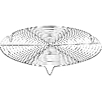 Решетка на ножках; сталь хромир.; D=28см; металлич. Matfer 312503