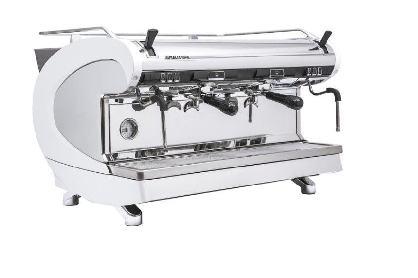 Кофемашина Nuova Simonelli Aurelia Wave Sem pearl white 2gr + high gr + LED