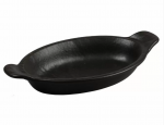 Блюдо для подачи и запекания Black Star 185х125х35 мм, P.L. Proff Cuisine 51907 кор=16/4