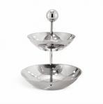 Этажерка 2-х ярусная d=250/310 мм h=350 мм нерж. сталь P.L. Proff Cuisine