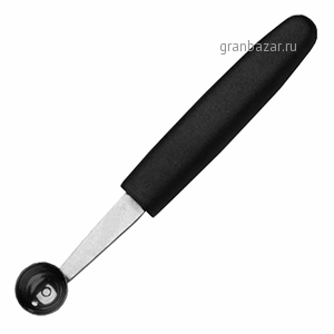 Нуазетка; сталь нерж.,пластик; D=22,H=13,L=147мм; металлич.,черный MATFER 121006