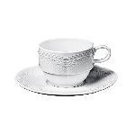 Кофейная пара Aristocrat 100 мл белая d 72 мм h55 мм Stackable Noble [6] 313009