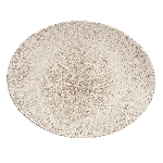 Блюдо овальное без борта Studio Prints Raku 317х255мм Agate Grey Churchill RKAGOP121