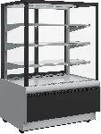 Витрина кондитерская Полюс KC70 VV 0,9-1 9006-9005 (ВХСв-0,9д Carboma Cube Люкс Техно)