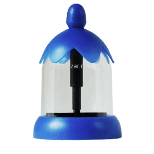 Декоратор д/капучино (4насадки); сталь; 300мл; D=8,H=13см; синий ILSA 0289000blue