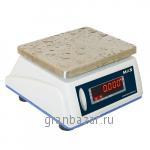весы электронные порционные влагостойкие с дисплеем для клиента Mas MSWE-06D
