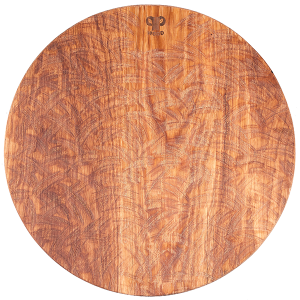 Доска для подачи светлый дуб; дуб; D=30,H=3см PPwood Q118O-06N