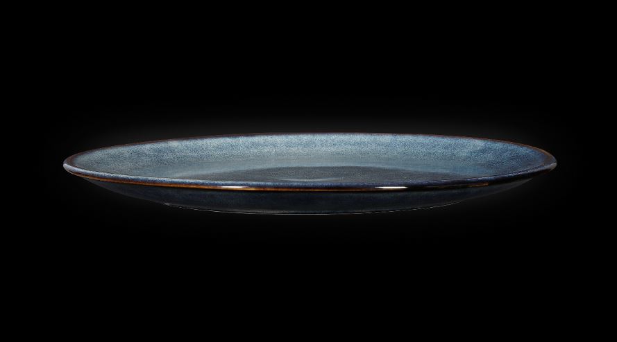 Тарелка мелкая Corone Celeste d=153 мм синий фарфор