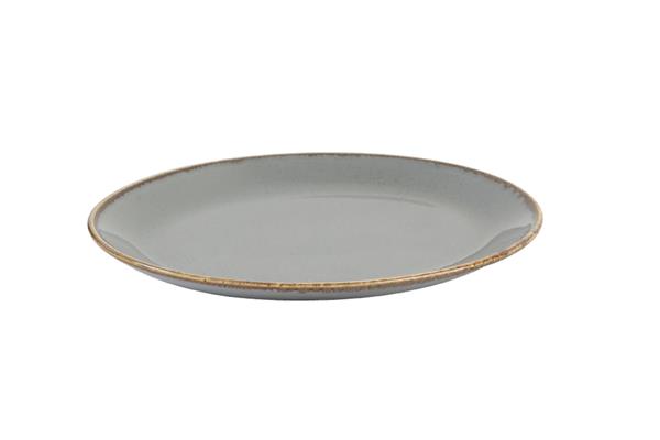 Блюдо овальное DARK GREY фарфор, 360х270 мм, h 33 мм, серый Seasons Porland 112136 темно-серый