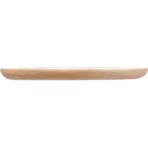 Блюдо «Грасп» овальное керамика  H=23 L=290 B=180 мм белый Kunstwerk 20726/white