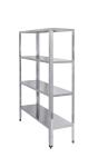 Стеллаж кухонный Luxstahl СР-1800х1000х600/4 нерж
