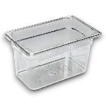 Гастроемкость 1/4 h=150 мм. 4 л. поликарб. прозрач. /1/24/