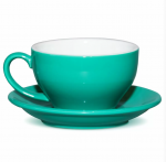 Чашка с блюдцем Barista 300 мл, синяя, P.L. Proff Cuisine