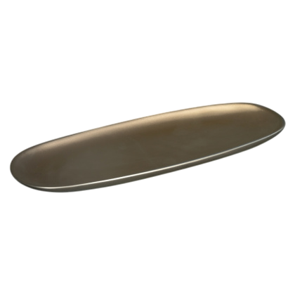 Блюдо овальное Luminare медное 355х143мм Corone HS207541