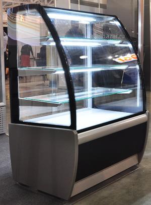 Витрина кондитерская Полюс K70 VM 0,9-1 (ВХСв - 0,9д Carboma Техно)