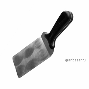 Лопатка д/пиццы; сталь,пластик; L=28/14,B=9см; металлич.,черный Zio Pepe RPP