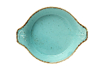 Форма для запекания Seasons TURQUOISE d 210 мм h 55 мм (L c ручками 270 мм) фарфор цвет бирюзовый Porland 602928 бирюзовый