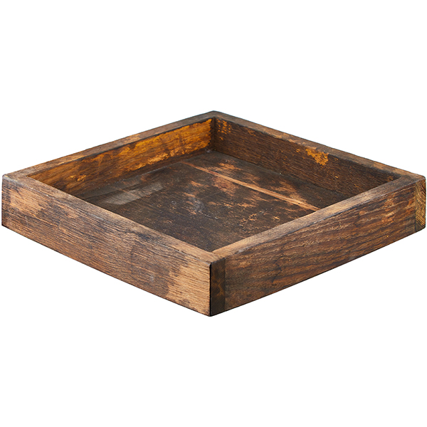 Ящик для подачи; дуб; L=40,B=40см; черный PPwood Q606V-00B