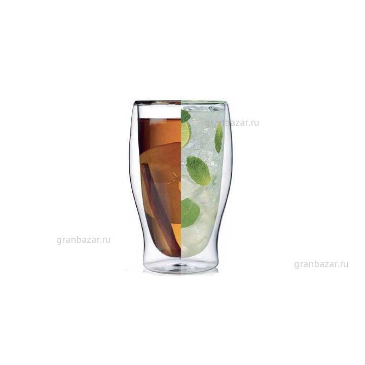 Стакан 350 мл. d=90, h=115 мм с двойными стенками Thermic Glass /2/ Bormioli Luigi RM218-08878/04