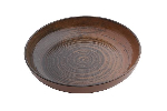 Салатник полуглубокий BROWN фарфор, d 220 мм Porland 368122 LYKKE BROWN
