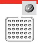 Форма PAVONI COOKMATIC 5 для тарталеток