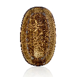 Блюдо овальное Cowry Yellow 190 мм By Bone CW-YL-ZT-19-OV