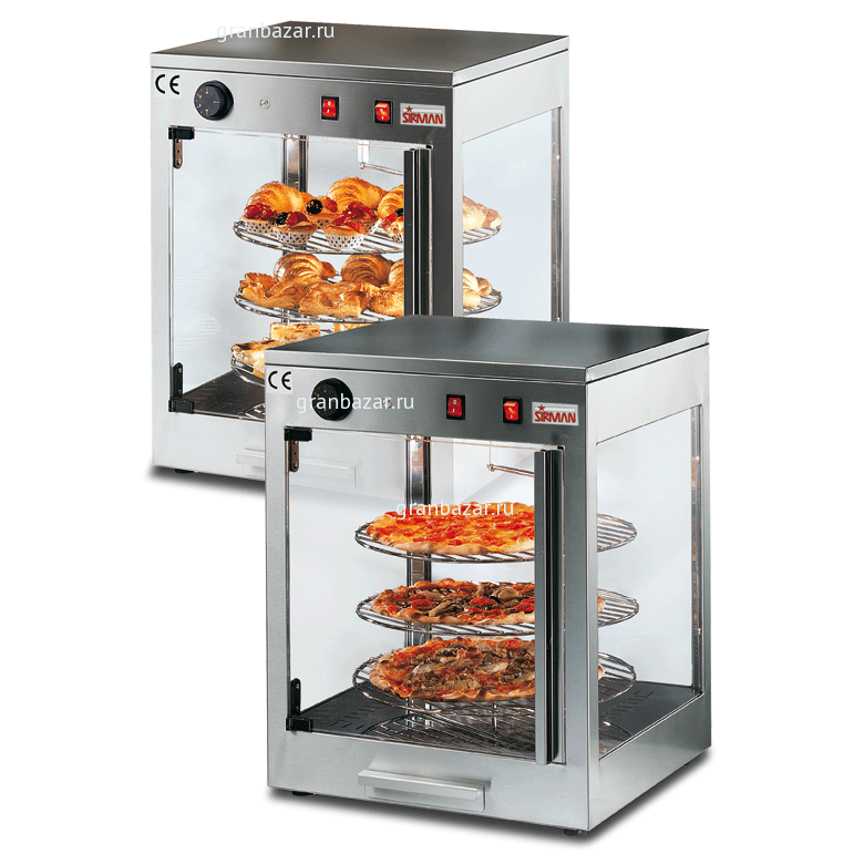 Витрина тепловая для пиццы Sirman VETRINETTA D.42