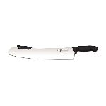 Нож для пиццы PRO-Line 400 мм нерж. черная ручка P.L. Proff Cuisine KB-2261-410-BK101--NEW2025